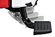 75312-01A Side Steps - Powdercoated Black, Aluminum, Rear Mount, Direct Fit, Sold Individually