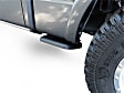 75413-01A Side Steps - Powdercoated Black, Aluminum, Side Mount, Direct Fit, Sold Individually