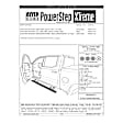 78254-01A PowerStep Xtreme Series Running Boards, Powdercoated Black Powered Aluminum Set of 2