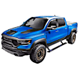 78338-01A PowerStep Xtreme Series Running Boards, Black Powered Aluminum Set of 2