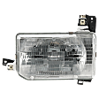 Driver Side Headlight, with Bulb, Halogen, Clear Lens