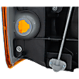 Driver Side Headlight, with Bulb, Halogen, Clear Lens, with Chrome Trim