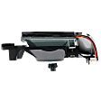 Driver Side Headlight, with Bulb, Halogen, Clear Lens, with Chrome Trim