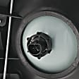 Driver Side Headlight, with Bulb, Halogen, Clear Lens, with Chrome Trim