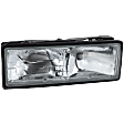 Passenger Side Headlight, with Bulb, Halogen, Clear Lens
