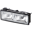 Driver Side Headlight, with Bulb, Halogen, Clear Lens