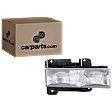 1989 GMC C3500 - Passenger Side Halogen Headlight, With bulb(s), OE Replacement
