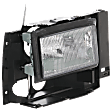 Passenger Side Headlight, with Bulb, Halogen, Clear Lens