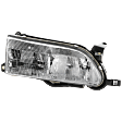 Passenger Side Headlight, with Bulb, Halogen, Clear Lens