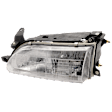 Driver Side Headlight, with Bulb, Halogen, Clear Lens