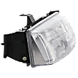 Passenger Side Headlight, with Bulb, Halogen, Clear Lens