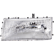Driver Side Headlight, with Bulb, Halogen, Clear Lens
