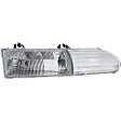 Passenger Side Headlight, with Bulb, Halogen, Clear Lens