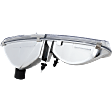 Passenger Side Headlight, with Bulb, Halogen, Clear Lens
