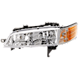 1994-1997 Honda Accord - Driver Side Headlight, with Bulb, Halogen, Clear Lens, with Corner Light