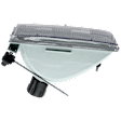 Passenger Side Headlight, with Bulb, Halogen, Clear Lens