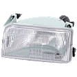 Driver Side Headlight, with Bulb, Halogen, Clear Lens