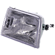 Passenger Side Headlight, with Bulb, Halogen, Clear Lens