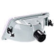 Passenger Side Headlight, with Bulb, Halogen, Clear Lens