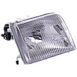 Passenger Side Headlight, with Bulb, Halogen, Clear Lens