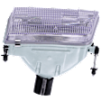 Driver Side Headlight, with Bulb, Halogen, Clear Lens
