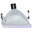 Driver Side Headlight, with Bulb, Halogen, Clear Lens