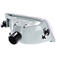 Driver Side Headlight, with Bulb, Halogen, Clear Lens