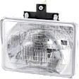 Passenger Side Headlight, with Bulb, Halogen, Clear Lens