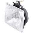 Passenger Side Headlight, with Bulb, Halogen, Clear Lens