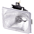 Driver Side Headlight, with Bulb, Halogen, Clear Lens