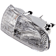Passenger Side Headlight, with Bulb, Halogen, Clear Lens