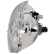 Passenger Side Headlight, with Bulb, Halogen, Clear Lens