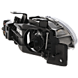 Passenger Side Headlight, with Bulb, Halogen, Clear Lens, 4 Cyl., 2.0L Engine