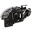 Driver Side Headlight, with Bulb, Halogen, Clear Lens, 4 Cyl., 2.0L Engine