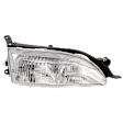 Passenger Side Headlight, with Bulb, Halogen, Clear Lens, USA Built Vehicle