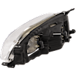 Passenger Side Headlight, with Bulb, Halogen, Clear Lens, USA Built Vehicle