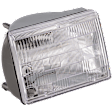 Driver Side Headlight, with Bulb, Halogen, Clear Lens, Canada/USA Built Vehicle