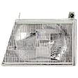 Driver Side Headlight, with Bulb, Halogen, Clear Lens