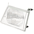 Driver Side Headlight, with Bulb, Halogen, Clear Lens