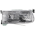 Passenger Side Headlight, with Bulb, Halogen, Clear Lens