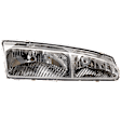 Passenger Side Headlight, with Bulb, Halogen, Clear Lens