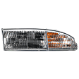 Passenger Side Headlight, with Bulb, Halogen, Clear Lens
