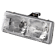 2002 Chevrolet Astro - Passenger Side Halogen Headlight, With bulb(s), OE Replacement
