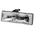 2000 GMC Safari - Driver Side Halogen Headlight, With bulb(s), OE Replacement