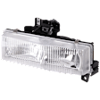 2002 Chevrolet Express 3500 - Driver Side Halogen Headlight, With bulb(s), OE Replacement