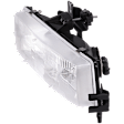 2002 Chevrolet Express 3500 - Driver Side Halogen Headlight, With bulb(s), OE Replacement