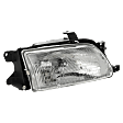 Passenger Side Headlight, with Bulb, Halogen, Clear Lens, 4 Cyl., 1.5L Engine