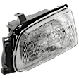 1996 Toyota Tercel - Driver Side Halogen Headlight, With bulb(s), OE Replacement