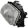 1996 Toyota Tercel - Driver Side Halogen Headlight, With bulb(s), OE Replacement