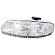 Driver Side Headlight, with Bulb, Halogen, Clear Lens
